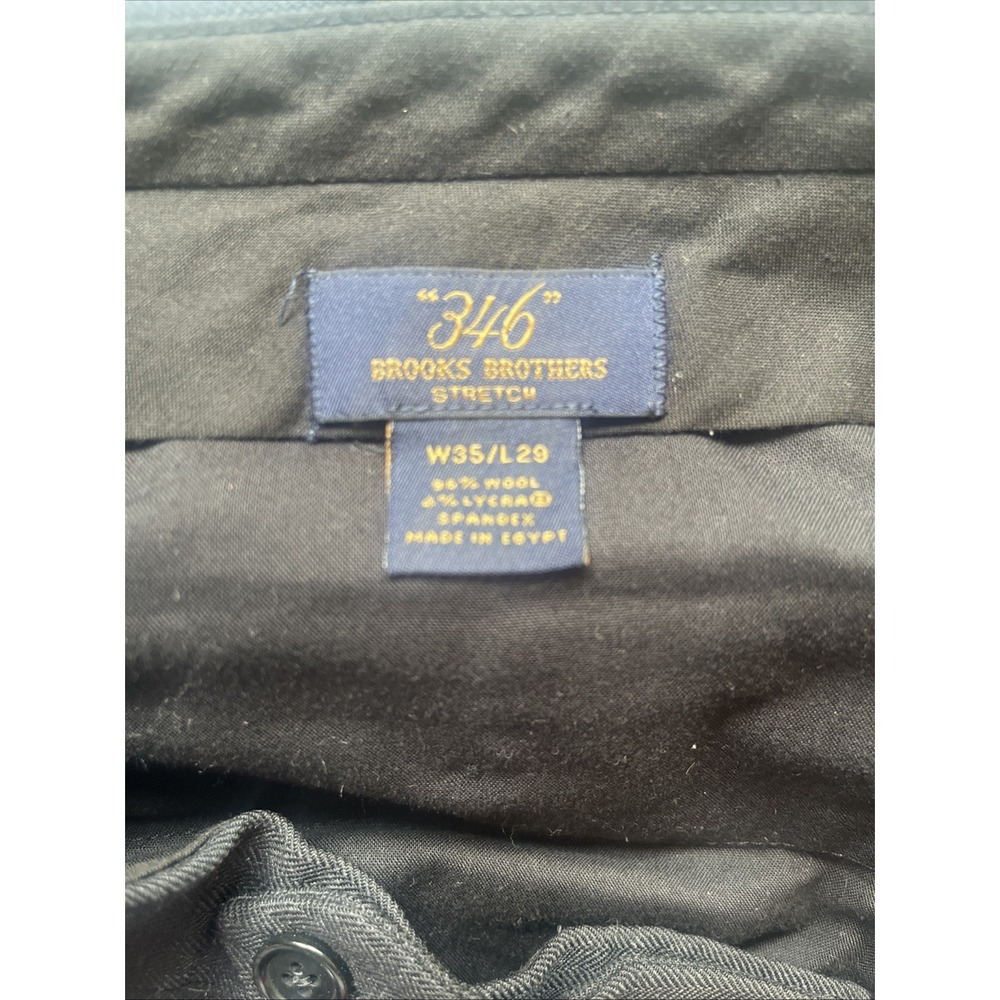Vintage Brooks Brothers Men's Dress Pants 35x27 Season 2009
